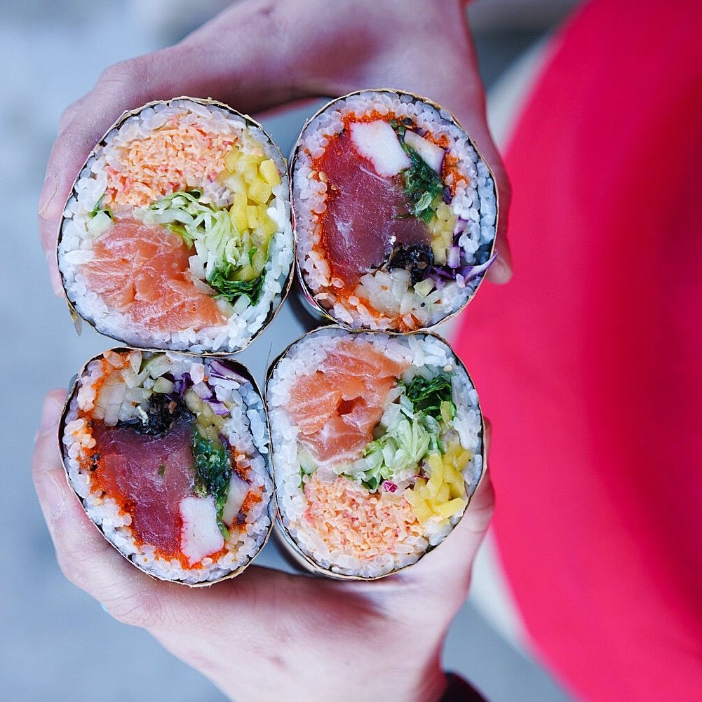 New Kazu Sushi Burrito restaurant interior